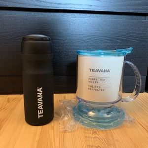 Teavana Tea Maker and 14 oz Tumbler